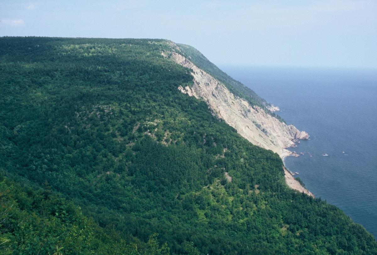 Coastal Cliffs of Cape Smokey Provincial Park