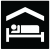 bunk house icon