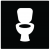 Flush toilet icon