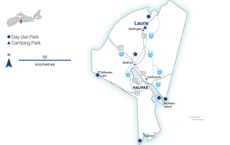 Map of Halifax Metro