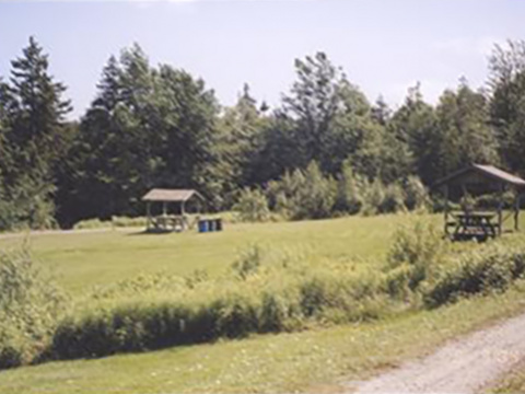picnic area at Balmoral Mills