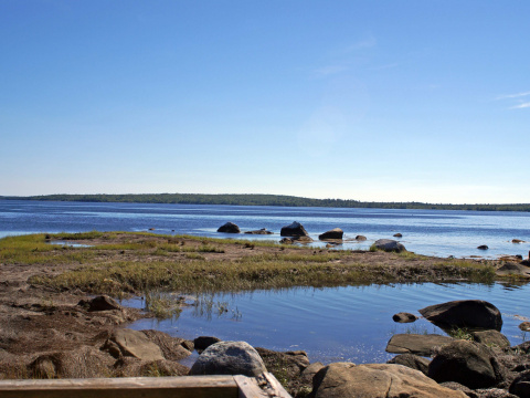 shoreline at Port L’Hebert