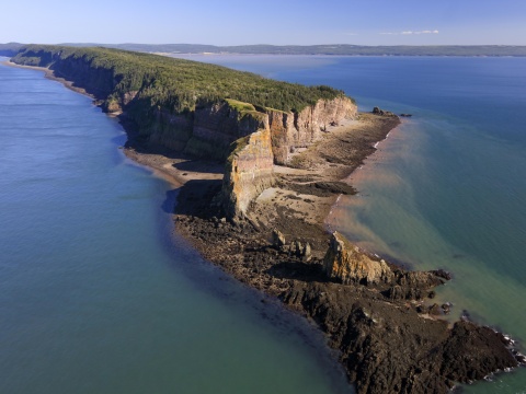 aerial view cape split